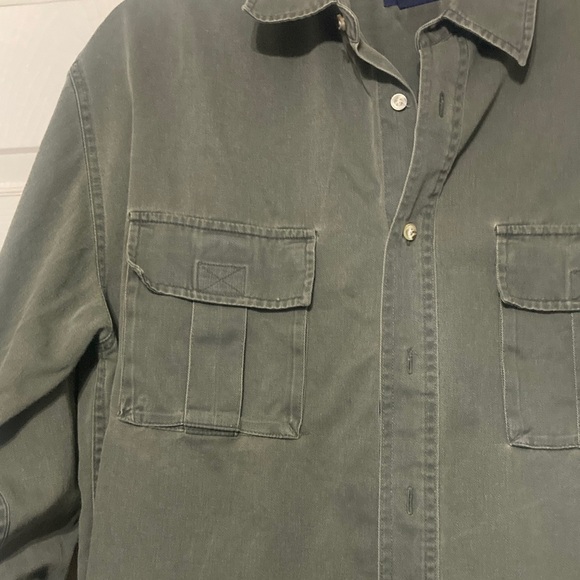 Faded Glory Service Green Men's Shirt - Picture 3 of 7